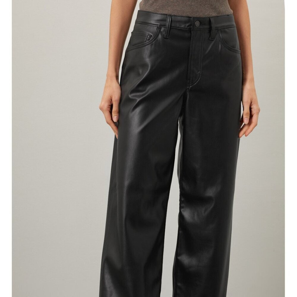 Levi's Baggy Dad Wide Leg Black Pants - Picture 2 of 7